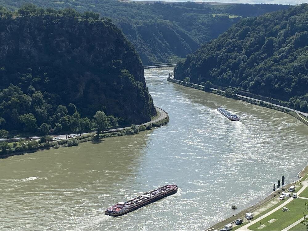Rheinschleifen zwischen Bingen und Koblenz