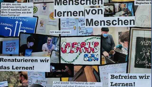 Ausschnitt aus der Collage Colearning Bern